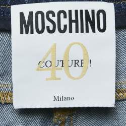 Moschino Couture Blue Denim Shorts S
