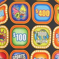 مملوكة مسبقًا Moschino Couture Multicolor Good Luck Trolls Crepe Shift Dress XS