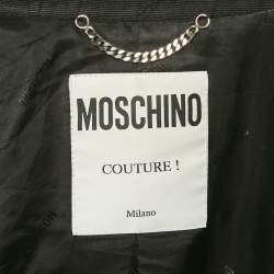 مملوكة مسبقًا Moschino Couture Yellow/Black Embellished Jacket S