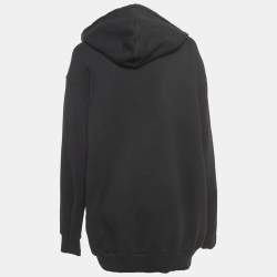Pre Owned {"name": "Moschino Couture Black Transformer Teddy Cotton Hoodie M", "name_ar": "موسكينو كوتور سويت شيرت قطن أسود مع رسمة الدمية المتحولة مقاس وسط"}