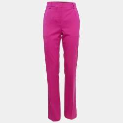 Moschino M05CHIN0 Jeans Pink Gabardine Trousers S