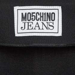 Moschino M05CHIN0 Black Pleated Buckle Detail Skirt M
