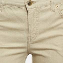 Pre Owned شورت مو5ش1نو مو5ش1نو جينز قطن ذهبي مطاطي بقياس متوسط