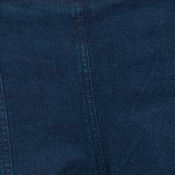 Pre Owned Moschino Jeans Blue Ombre Denim Flared Jeans M Waist 28"