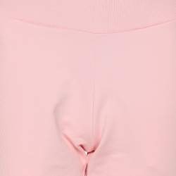 Moschino Pink Cotton Logo Underwear Jogger Pants S