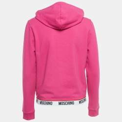 Moschino clearance pink hoodie