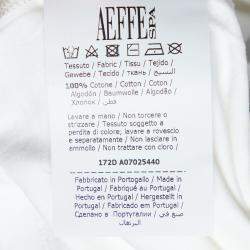 Pre Owned Moschino Cotton Short Sleeved Top 46