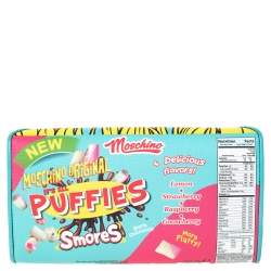 Pre Owned Moschino Multicolor Leather Smores Chain Clutch