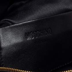 Pre Owned Moschino Black Quilted Nylon Mini Backpack