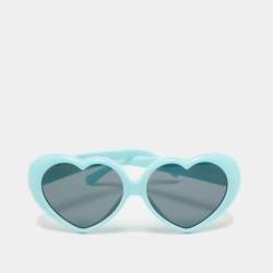 Moschino Blue/Black MOS128/S Heart Frame Sunglasses