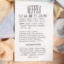 Pre Owned Moschino Multicolor Juice Box Cartoon Print Cotton T-Shirt L