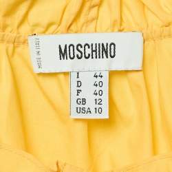 Moschino Yellow Cotton Tunic M