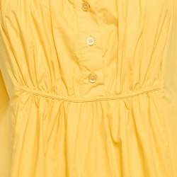Moschino Yellow Cotton Tunic M