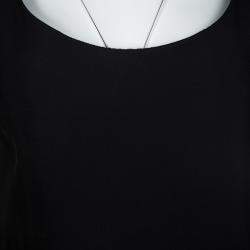 Moschino Couture Black Sleeveless Crop Top M