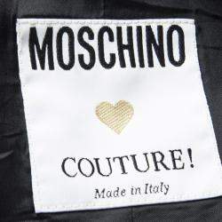 Moschino Couture Black Sleeveless Crop Top M