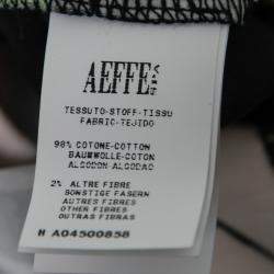 Pre Owned Moschino Cheap and Chic Multicolor Animal Print Cotton Poplin Dress M