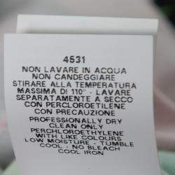 Pre Owned Moschino Cheap and Chic Multicolor Animal Print Cotton Poplin Dress M