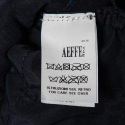 Pre Owned Moschino Cheap and Chic Gray Lamb Fur Leather Lined Belted Gilet S