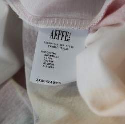 Pre Owned Moschino Couture Multicolor Mr.Funtastik Printed Cotton Oversized T-Shirt Dress M