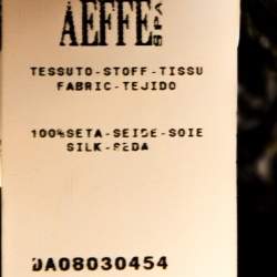 Pre Owned Moschino Black Printed Silk Bow Detail Lace Trim Sheer Camisole M