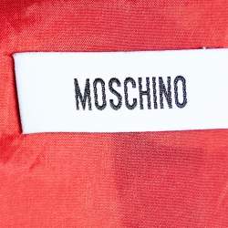 Pre Owned Moschino Multicolor Printed Jersey Sleeveless Shift Dress M