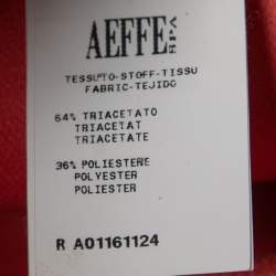 Pre Owned Moschino Pink Crepe Pleated Mini Skirt S