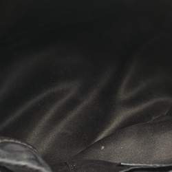 Pre Owned Moschino Black Nylon and Leather Classic Logo Bucket Bag