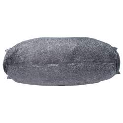 Pre Owned Moschino Silver Glitter Leather Cheap and Chic Tote