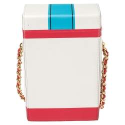 Pre Owned Moschino Multicolor Leather Fashion Kills Shoulder Bag