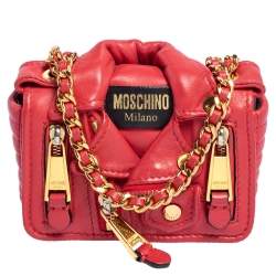 Moschino discount moto bag