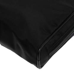 Pre Owned Moschino Black Nylon Cosmetic Pouch