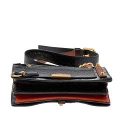 Pre Owned Moschino Multicolor Exotic Embossed Patchwork Leather Jeremy Scott Shoulder Bag