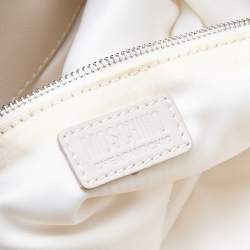 Pre Owned Moschino Multicolor PVC And Leather Satchel