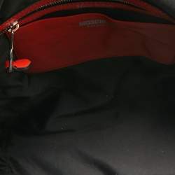 Pre Owned Moschino Multicolor PVC Crazy Fruit Print Backpack