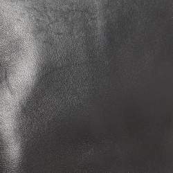 Pre Owned Moschino Black Leather Wristlet Clutch