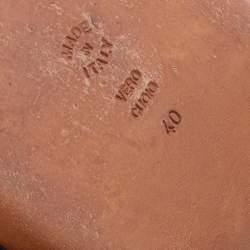 Pre Owned Moschino Black Patent Leather Peep Toe Strappy Sandals Size 40