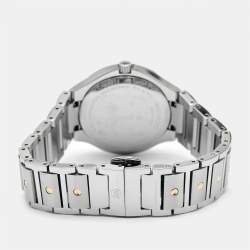 Pre Owned Movado Green Two-Tone Stainless Steel SE 0607635 Women's Wristwatch 32 mm