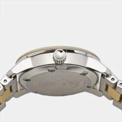 Pre Owned Movado Silver Two-Tone Stainless Steel Bold 3600551 Women's Wristwatch 30 mm