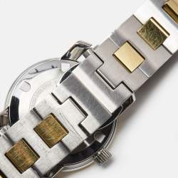Pre Owned Movado Silver Two-Tone Stainless Steel Bold 3600551 Women's Wristwatch 30 mm