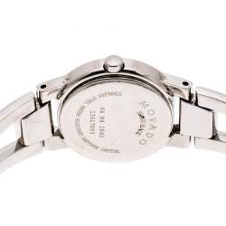 Pre Owned Movado Black Stainless Steel Amorosa 84 E4 1842 Women's Wristwatch 24 mm
