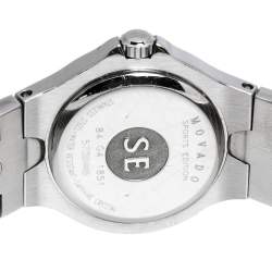 مملوكة مسبقًا Movado Silver Stainless Steel Sports Edition 0604599 Women's Wristwatch 26 mm