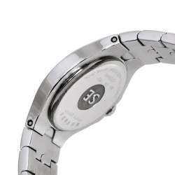 مملوكة مسبقًا Movado Silver Stainless Steel Sports Edition 0604599 Women's Wristwatch 26 mm
