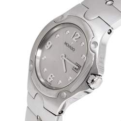 مملوكة مسبقًا Movado Silver Stainless Steel Sports Edition 0604599 Women's Wristwatch 26 mm