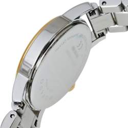 Pre Owned Movado Black Two Tone Stainless Steel 2100018 Classic Museum Quartz Women's Wristwatch 28MM