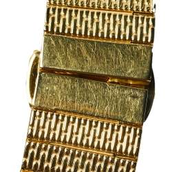 Pre Owned Movado Gold Plated Stainless Steel Bold Evolution MB.01.3.34.6123 Women's Wristwatch 35 mm