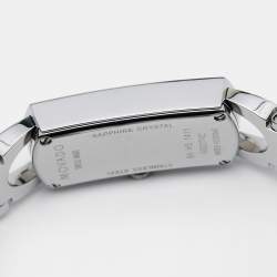 Pre Owned Movado Silver Stainless Steel Rondiro 0605965 Women's Wristwatch 15 mm