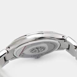 Pre Owned Movado Black Stainless Steel Diamond SE Sport 84 G2 1840 S Women's Wristwatch 32 mm