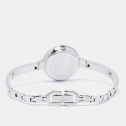 مملوكة مسبقًا Movado Black Stainless Steel Bela 0606595 Women's Wristwatch 25 mm