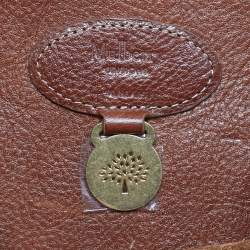Pre Owned Mulberry Brown Leather Medium 50 Years Edition Lily Shoulder Bag