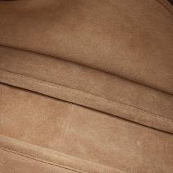 Pre Owned Mulberry Beige Leather Link Shoulder Bag
